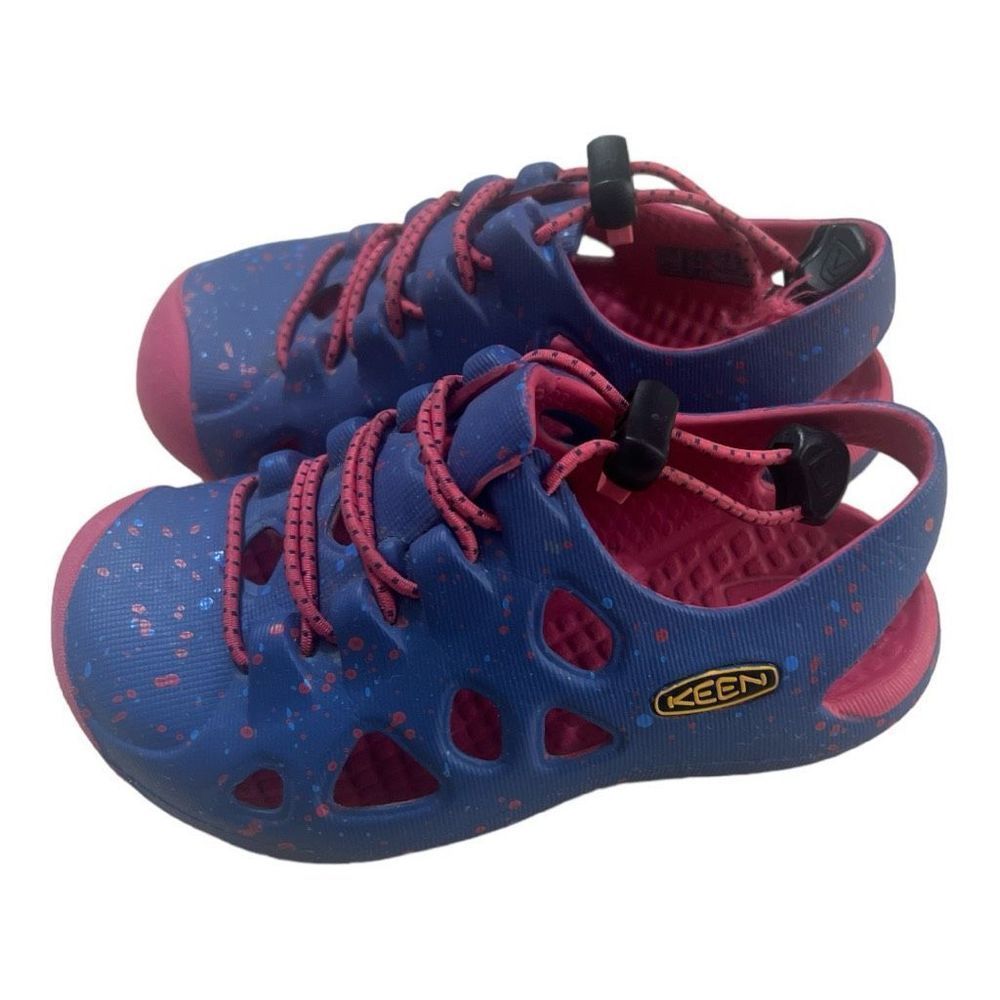 Keen RIO Girls Purple Pink Outdoor Water Sport Rubber SANDALS Size 8 Toddler